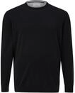 Strickpullover, Herren, Gr. XXL, schwarz, Strick, Obermaterial: 100% Baumwolle,