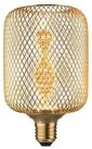 Paulmann LED-Leuchtmittel Metallic Glow Zyl messing Helix 3,5W 1800K 230V