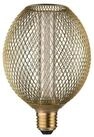 Paulmann LED-Leuchtmittel Metallic Glow Globe Spiral 200lm 4,2W 1800K 230V
