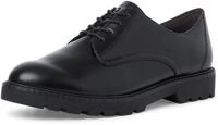 Schn&uuml;rschuh TAMARIS, Damen, Gr. 37, schwarz, Lederimitat, clean, gepflegt,...