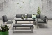 Garden Impressions Gartenlounge-Set Blakes XL rechts anthrazit / Dining Eck...