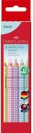 Faber-Castell Buntstift 5 Buntstifte JUMBO GRIP farbsortiert