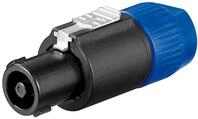 Goobay Goobay PA-Lautsprecherstecker - schraubbar, 4-polig USB-Kabel