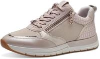 Keilsneaker TAMARIS, Damen, Gr. 36, rosa (ros&eacute;), Lederimitat, Textil, Schuhe