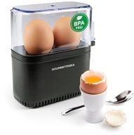 GOURMETmaxx Eierkocher GOURMETmaxx Design-Eierkocher f&uuml;r 2 Fr&uuml;hst&uuml;ckseier,...