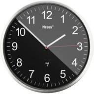 Mebus Wanduhr Funk Wanduhr 19578 (Leisegang-Uhrwerk)