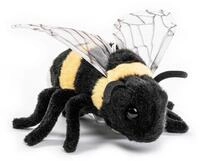 Uni-Toys Kuscheltier Hummel - 16 cm (L&auml;nge) - Pl&uuml;sch-Insekt, Biene -...