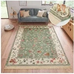 HANSE Home Teppich Orient Flowers, rechteckig, H&ouml;he: 5 mm, Kurzflor mit...