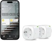 EVE Steckdose Eve Energy-Smarte Steckdose mit Verbrauchsmessung (Matter), 2-St.,