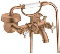 hansgrohe Wannenarmatur Axor Montreux 2-Griff mit Kreuzgriff