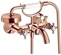 hansgrohe Wannenarmatur Axor Montreux 2-Griff mit Kreuzgriff
