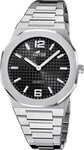 Lotus Quarzuhr Lotus Herrenuhr Edelstahl silber Lotus, (Chronograph), Herren