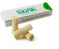SWAK Zahnb&uuml;rste Wechselk&ouml;pfchen - 3er Pack aufgefasert