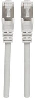 Intellinet Intellinet 317245 RJ45 Patchkabel CAT 6a S/FTP 5.00 m Grau Folienschir