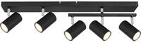 GLOBO LIGHTING Deckenspot ROBBY, ohne Leuchtmittel, Strahler Schwarz,
