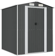vidaXL Ger&auml;tehaus, Ger&auml;teschuppen Anthrazit 192x191x223 cm Verzinkter Stahl