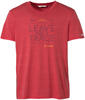VAUDE T-Shirt Men's Tekoa T-Shirt III (1-tlg) Green Shape rot SVAUDE