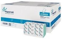 Papernet&reg; Papierhandtuch 419959, 2-lagig, 24 x 23 cm, Z-Falzung, gr&uuml;n,