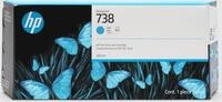 HP HP 738 130-ml Schwarz DesignJet Tintenpatrone Tintenpatrone