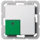 GIRA Feuchtigkeitsmesser Gira Abstelltaster Reinwei&szlig; 291103
