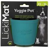 LickiMat Futterbeh&auml;lter Yoggie Pot turquoise