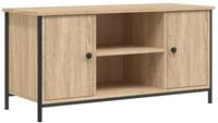 vidaXL TV-Schrank TV-Board Sonoma-Eiche 100x40x50 cm Holzwerkstoff