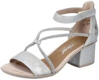 Rieker Sandalette Sommerschuh, Sandale, Blockabsatz, mit praktischem Klettverschluss