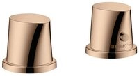 hansgrohe Wannenarmatur Axor Starck Organic 2-Loch Wannenrandarmatur mit...