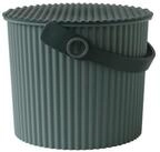 Hachiman Aufbewahrungsbox Hachiman Omnioutil Mini-Eimer Naturaluxe Gr&uuml;n 4 l