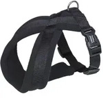 Nobby Hunde-Geschirr Komfort Geschirr "Classic", schwarz, S-M schwarz 3.5 cm x 40 cm