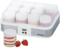 Steba Joghurtbereiter JM 2, 12 Portionsbeh&auml;lter, je 200 ml
