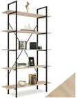 tectake B&uuml;cherregal Standregal, inklusive Kippschutz, 106 x 34,5 x 179,5 cm,