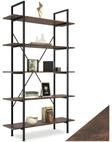 tectake B&uuml;cherregal Standregal, inklusive Kippschutz, 106 x 34,5 x 179,5 cm,