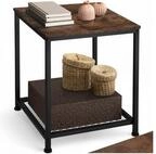 tectake Beistelltisch Ablagetisch, 45,5 x 45,5 x 55,5 cm, ausgestattet mit