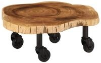 vidaXL Couchtisch Couchtisch Massivholz 60x55x25 cm