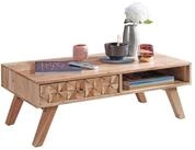 Wohnling Couchtisch WL5.599 REWA Wohnzimmertisch Holz Massiv Sofatisch Tisch
