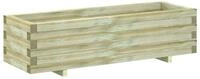 vidaXL Hochbeet Hochbeet 120x40x30 cm Holz Rechteckig (1 St)