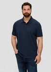 s.Oliver Kurzarmshirt Polo-Shirt Poloshirt aus Baumwollpiqu&eacute;