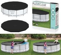 BESTWAY Pool-Abdeckplane Bestway 58248 - Flowclear PVC-Abdeckplane &Oslash; 427 cm,
