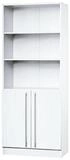 HAMMERBACHER Mehrzweckschrank Q-Line mit Relinggriffen aus Metall