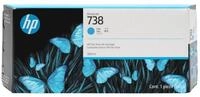 HP No. 738 Tintenpatrone cyan Tintenpatrone