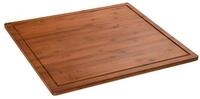 Kesper Herd-Abdeckplatte Herdabdeckplatte aus Bambus, Ma&szlig;e 56 x 50 x 4 cm,...