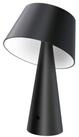 Lindby Au&szlig;en-Tischleuchte Lirinor, LED, Kunststoff Schwarz universalwei&szlig; IP44, 1 x