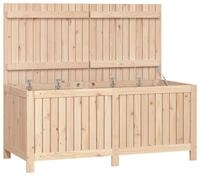 vidaXL Gartenbox, Gartentruhe 147x68x64 cm Massivholz Kiefer