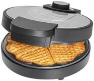CLATRONIC Waffeleisen WA 3492, Waffeleisen 18cm Backfl&auml;che, antihaftbeschichtet