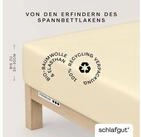 Schlafgut Spannbettlaken PREMIUM Mako-Zwirn-Jersey, 220 g/m&sup2;, 95%...