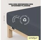 Schlafgut Spannbettlaken EASY JERSEY ELASTHAN Bettlaken, 170 g/m&sup2;, 95%...