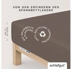 Schlafgut Spannbettlaken PREMIUM Mako-Zwirn-Jersey, 220 g/m&sup2;, 95%...