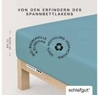 Schlafgut Spannbettlaken PREMIUM Mako-Zwirn-Jersey, 220 g/m&sup2;, 95%...