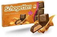 Schogetten Schokolade, Schogetten Crunchy Peanut Butter Edelvollmilchschokolade...